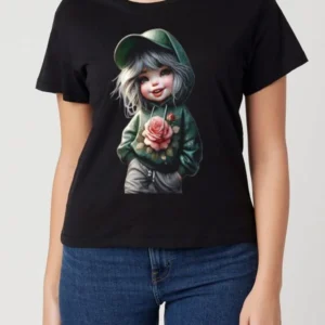 Womens Girl Green