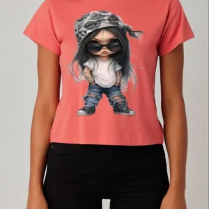 Womens Girl Ripped Pants